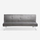 Divano Letto Clic Clac 172x75x73 cm in Tessuto Grigio Scuro