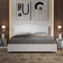 Letto Matrimoniale Grace Bianco Varie Misure
