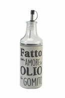 Menage 5 Pezzi in Vetro con Stand in Metallo VdE Tivoli 1996