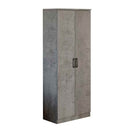 Scarpiera armadio 182x71x38 cm Gabriella cemento