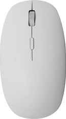 Mouse Wireless Ricaricabile 2.4GHz in Plastica Bianco