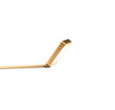 Lampada da Tavolo da Interno a LED in Metallo Ottone antico