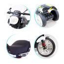 Moto Motocicletta Elettrica per Bambini 6V Speed Kidfun Bianca