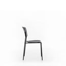 Set 4 Sedie 52x52xH79 cm in Polipropilene Mars Nero