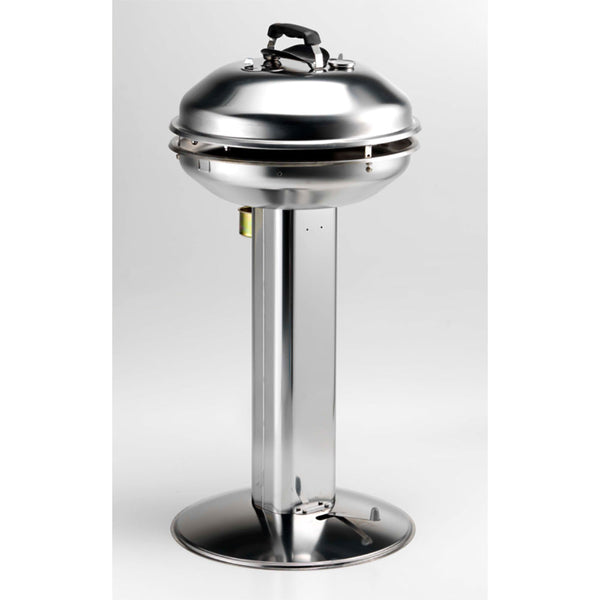 sconto Pelletgrill Ø47 cm aus Stahl Ompagrill Eddi Pro 4780/Abdeckung