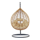 Dondolo Pensile da Giardino con cuscino Ø108x198 cm con Cuscino