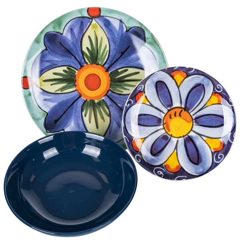 Servizio Piatti 18 Pezzi in Porcellana e Gres VdE Tivoli 1996 Infinito