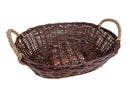 Cesto Ovale Nat 75x57x20 cm