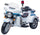 American Police Elektro-Motorrad 3 Räder für Kinder 12V Kidfun Police Washington White