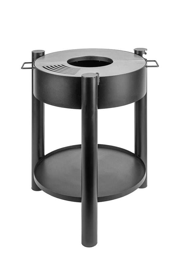 prezzo Barbecue a Legna Piano Cottura 5 mm Erica in Acciaio Nero Alta Temperatura