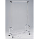 Stender Porta Abiti in Acciaio con Ruote 108x45x180cm Fumer Titan