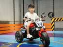 Moto Elettrica per Bambini 6V 3 Ruote Kidfun Rossa