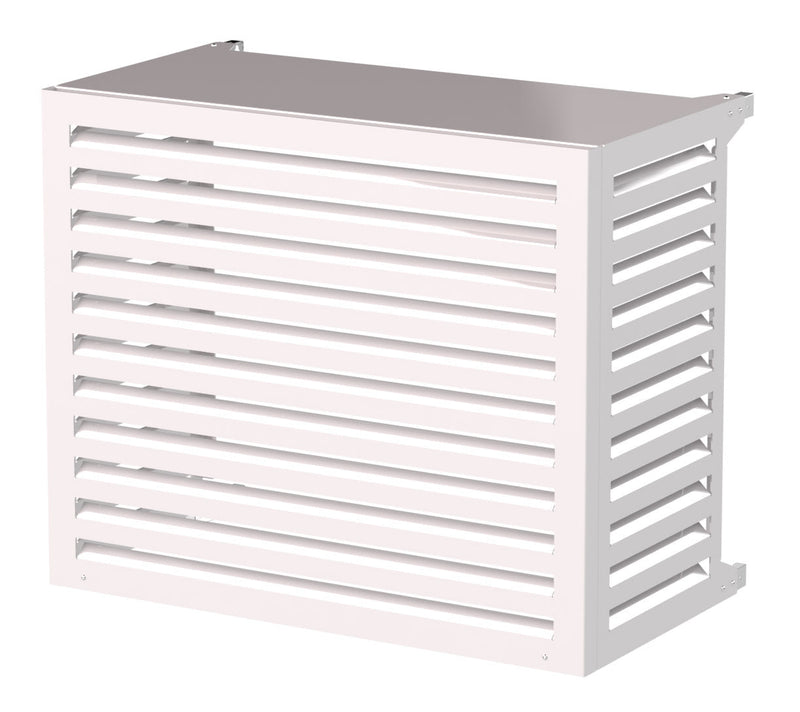 Copri Condizionatore 115x95x67 cm in Alluminio a Parete Big Blade XL Bianco