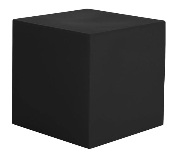 acquista Pouf da Giardino 50x50 cm in Resina Arkema Iris Pouf Antracite