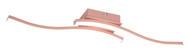 online Plafoniera da Interno a LED SMD in Metallo Oro rosa