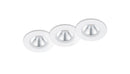 Illuminazione da Incasso da Interno a LED in Metallo Bianco Opaco