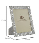 Cornice Silvy 25,7x1,9x30,7 cm in Poliresina e Vetro