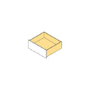 Kit Cassetto per Cucina o Bagno Vertex H178 mm con Pannelli Inclusi Larghezza 450 Bianco Emuca