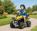 Mini Quad Elettrico per Bambini 6V Kidfun Invictus Giallo