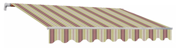 Quadratstabmarkise Acrylgewebe Masi Riga Bordeaux verschiedene Größen acquista