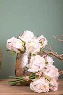 Set 2 Bouquet Artificiali con cm H 22 cm Nat Touchm