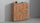 Credenza 2 Ante 120x44x126 cm Pongo 2A Rovere Wotan