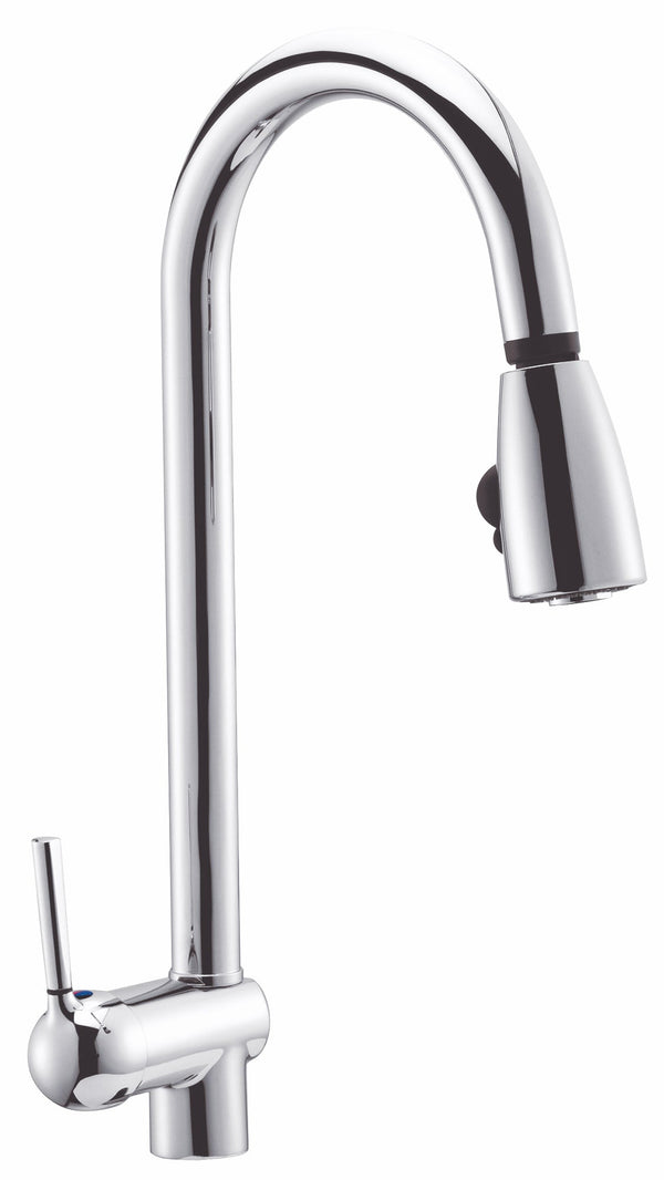 prezzo Apell AP7090CR Verchromte Einhebel-Brausebatterie mit herausziehbarer Küchenarmatur