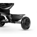 Triciclo a Spinta per Bambini con Maniglione Direzionabile Qplay Cosy Nero