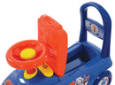 Macchina Cavalcabile per Bambini Volante Direzionabile Vano Contenitore e Telefono Marvel Spidey Blu