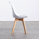 Set 4 Sedie 83x49x43 cm in Similpelle da Interno Bianco