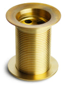 Piletta per Fontana da Giardino da 1"1/4 6,2x6,2x7 cm in Ottone Lucido con Tappo