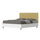 Letto Matrimoniale Kaia Ocra Varie Misure