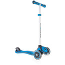 Monopattino 3 ruote Doppia Iniezione 3 Altezze Max 50Kg Globber Primo Plus Azzurro