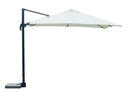 Ombrellone Decentrato da Giardino 3x4m California in Alluminio e Poliestere Ecrù