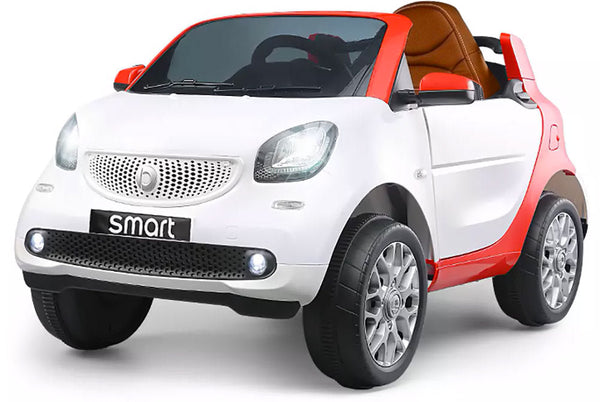 Elektro Rutscher 12V Smart Fortwo Cabrio Weiß sconto