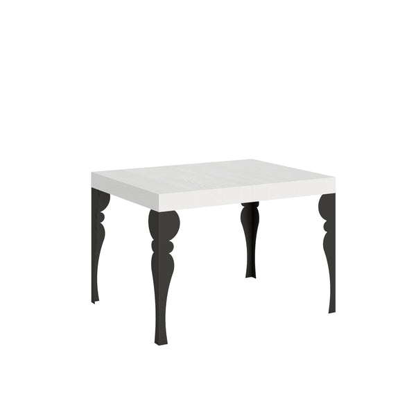 acquista Tavolo Allungabile 110-194x70x77 cm Paxon Bianco Frassino e Antracite