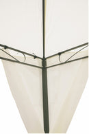 Gazebo da Giardino in Ferro 3x3 mt Soriani Sahara Ecrù