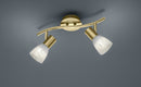 Faretto da Interno a LED in Metallo Ottone Satinato