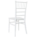 Set 2 Sedie 39x40x91 cm di Chiavari Design Classico Bianche