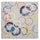 Malerei auf Leinwand Floating Circles 80x3x80 cm in Holz und Leinwand