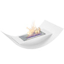 Camino a Bioetanolo da Pavimento 71,7x40 cm Flig Chicago Bianco