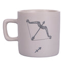 Tazzina Caffè Zodiaco "sagittario" Ø6x6,5 cm in Bone China VdE Tivoli 1996 Beige