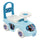 Macchina Cavalcabile per Bambini Volante Direzionabile Vano Contenitore e Telefono Disney Frozen Azzurro