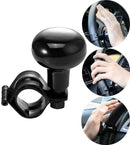 Pomello per Volante Universale 10 cm in Plastica e Acciaio Nero