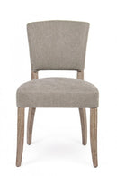 Set 2 Sedie 52x63x90h cm Maratriz Grigio 