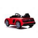 Macchina Elettrica per Bambini 12V Licenza Ufficiale Audi R8 New Spyder con Telecomando e Sedile in pelle Rosso