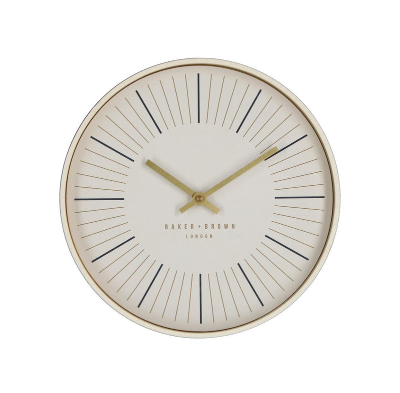 Orologio da Parete  Ø30x4,5 cm in Plastica Whatever Bianco