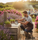 Rubinetto Colorato per Fontana da Giardino in Ottone Belfer RUB/022 Viola