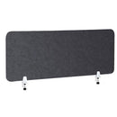 Pannello Fonoassorbente da Banco 100x45 cm Coppia di Morsetti Regolabili da Banco Finitura Antracite    