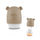Luce Notturna Benny con Sensore Crepuscolare di Accensione Ricaricabile Beige